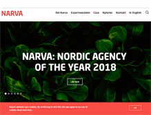 Tablet Screenshot of narva.se